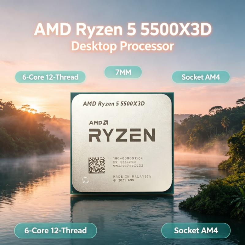 Amd Cpu Ryzen 5 - AMD Ryzen 5 5500X3D ゲーミングCPU 3.0GHzベース