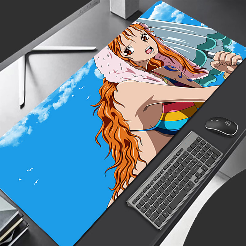 Gaming Keyboard Theme - マウスパッドワンピース耐久性のあるアニメゲームアクセサリー Gabinete ゲーマー PC コンピュータデスクマット大型 XXL