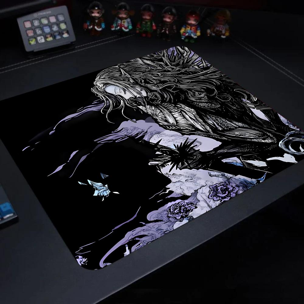 Gaming Keyboard Blue - ブルーバタフライマウスパッド XS ゲームアクセサリー Gabinete PC ゲーマーコンピューターキーボードマットラップトップ美的クリエイティブアニメマウスパッド