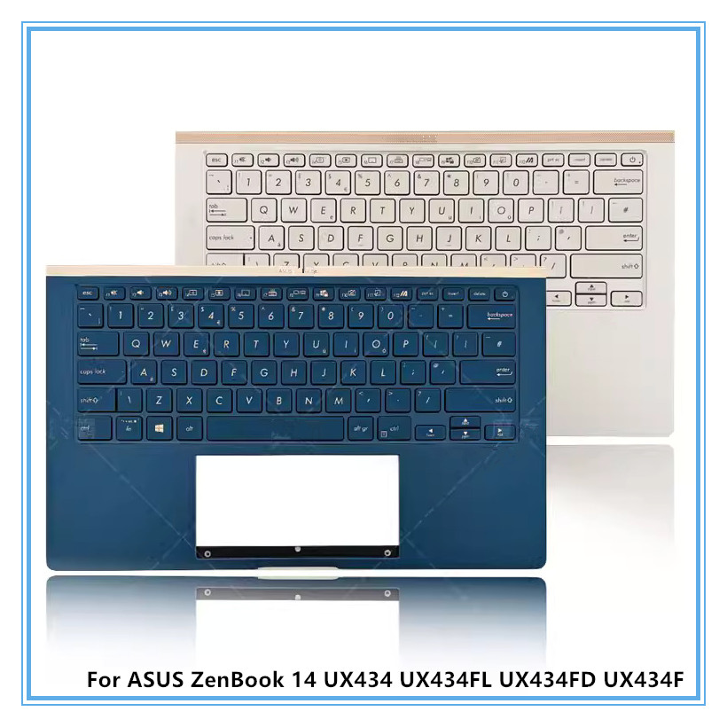 Gaming Keyboard Backlit - 新しいパームレスト US キーボード バックライト付き ASUS ZenBook
