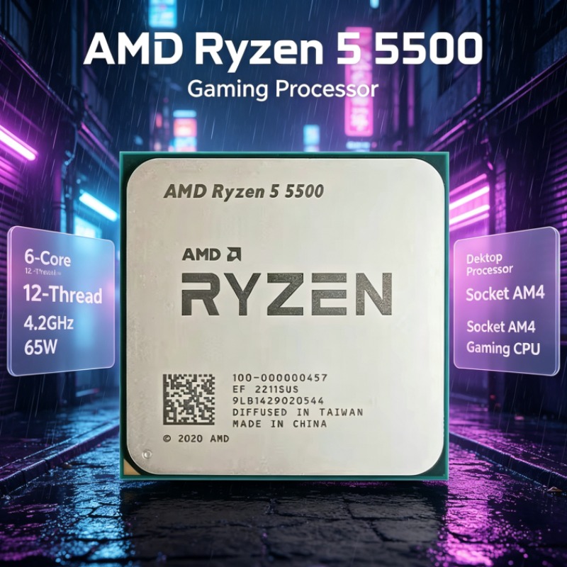 AMD Ryzen 5 5500 AM4 デスクトップCPU - Amd Cpu Ryzen 5 のレビューと価格