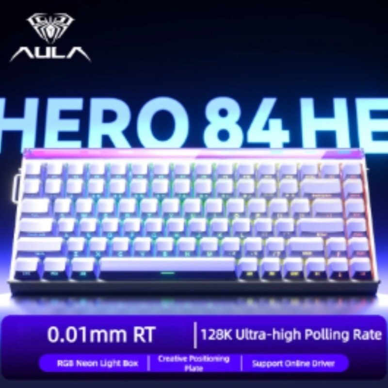 AULA HERO84 磁気式ゲーミングメカニカルキーボード - Gaming Keyboard Backlit のレビューと価格