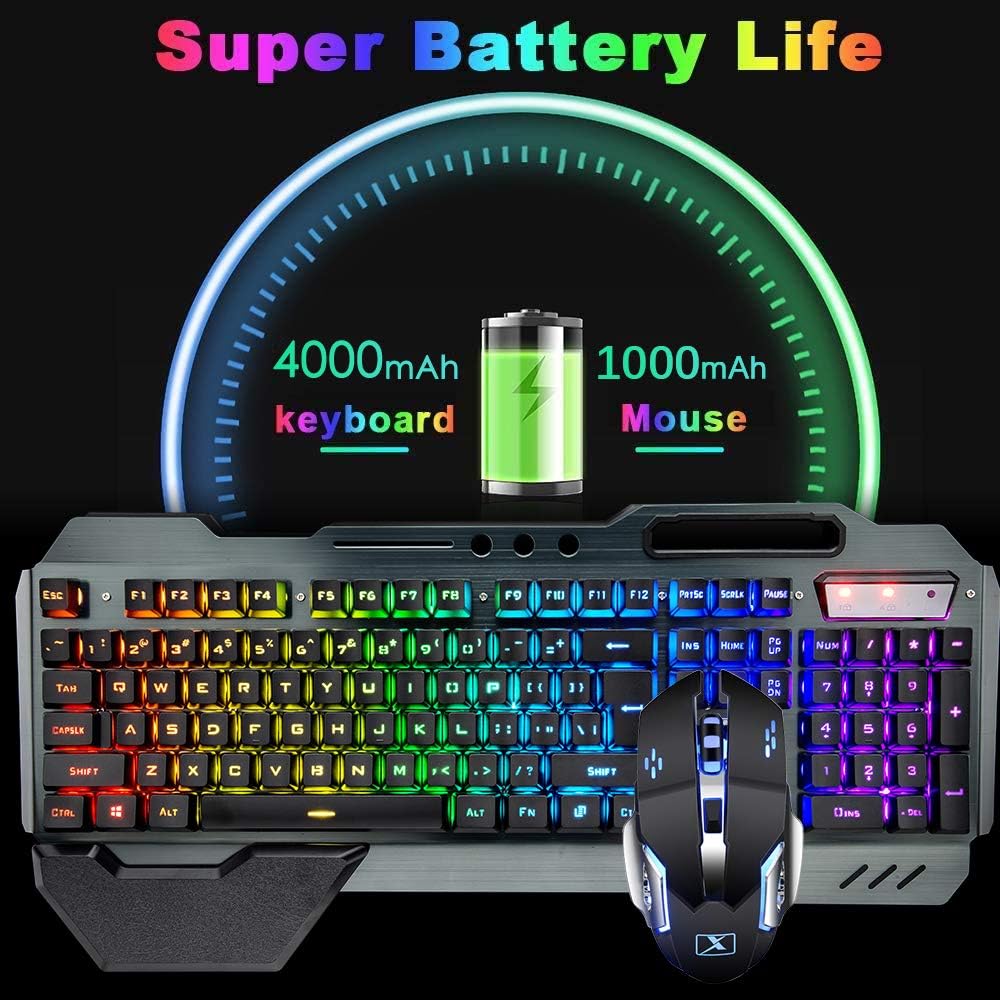 K680ワイヤレスゲーミングキーボードとマウスの組み合わせ、 - Gaming Keyboard And Mouse Combo のレビューと価格