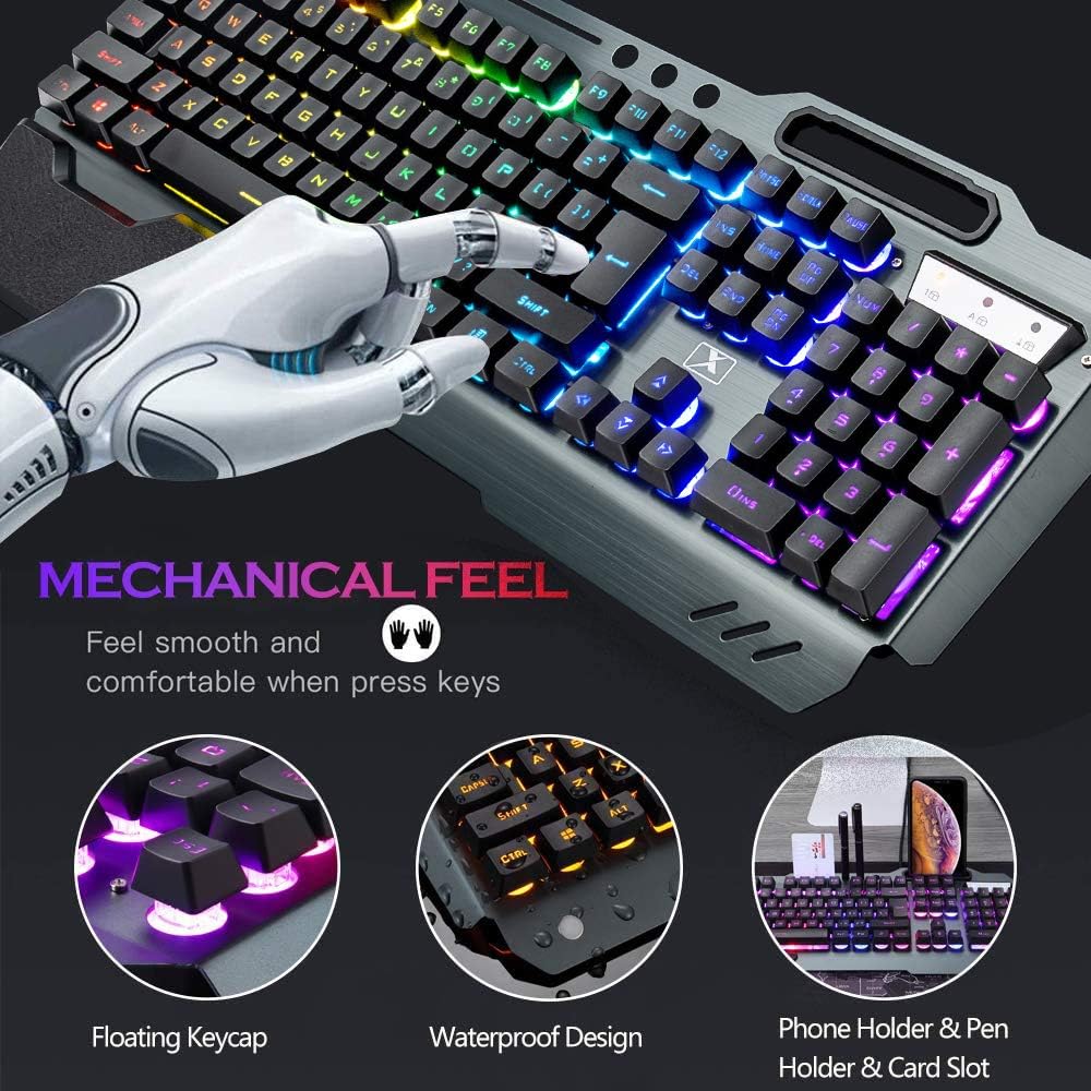 K680ワイヤレスゲーミングキーボードとマウスの組み合わせ、 - Gaming Keyboard And Mouse Combo のレビューと価格
