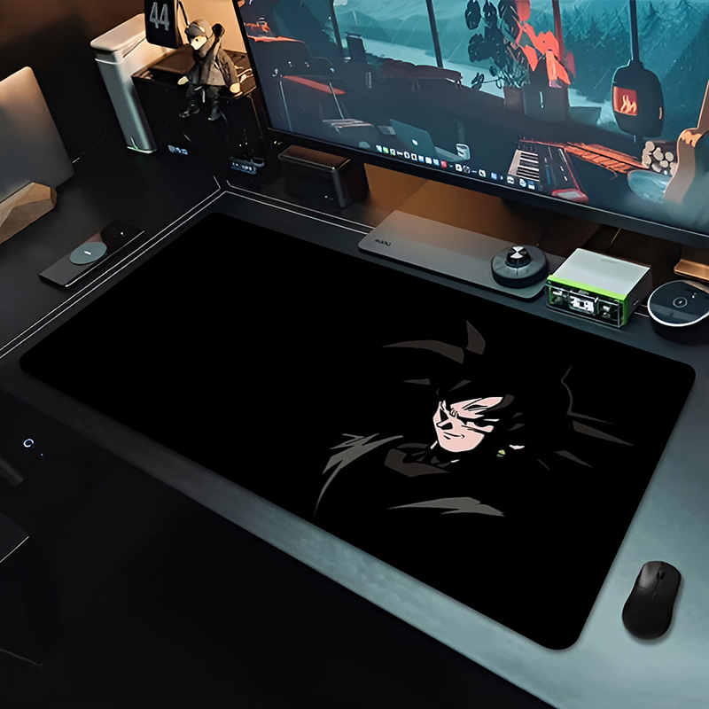 DBZ ブラックアニメマウスパッドドラゴンボール大型 PC  - Gaming Keyboard Noise のレビューと価格