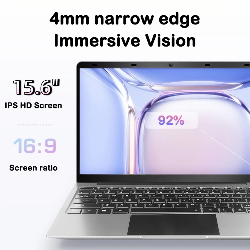 新しい 15.6 インチ超薄型ノートパソコン インテル Co - Gaming Keyboard Backlit のレビューと価格