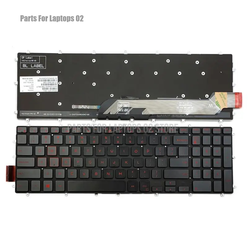 D 新品 Dell G3-3579 G3-3779 G5-5 - Gaming Keyboard Backlit のレビューと価格