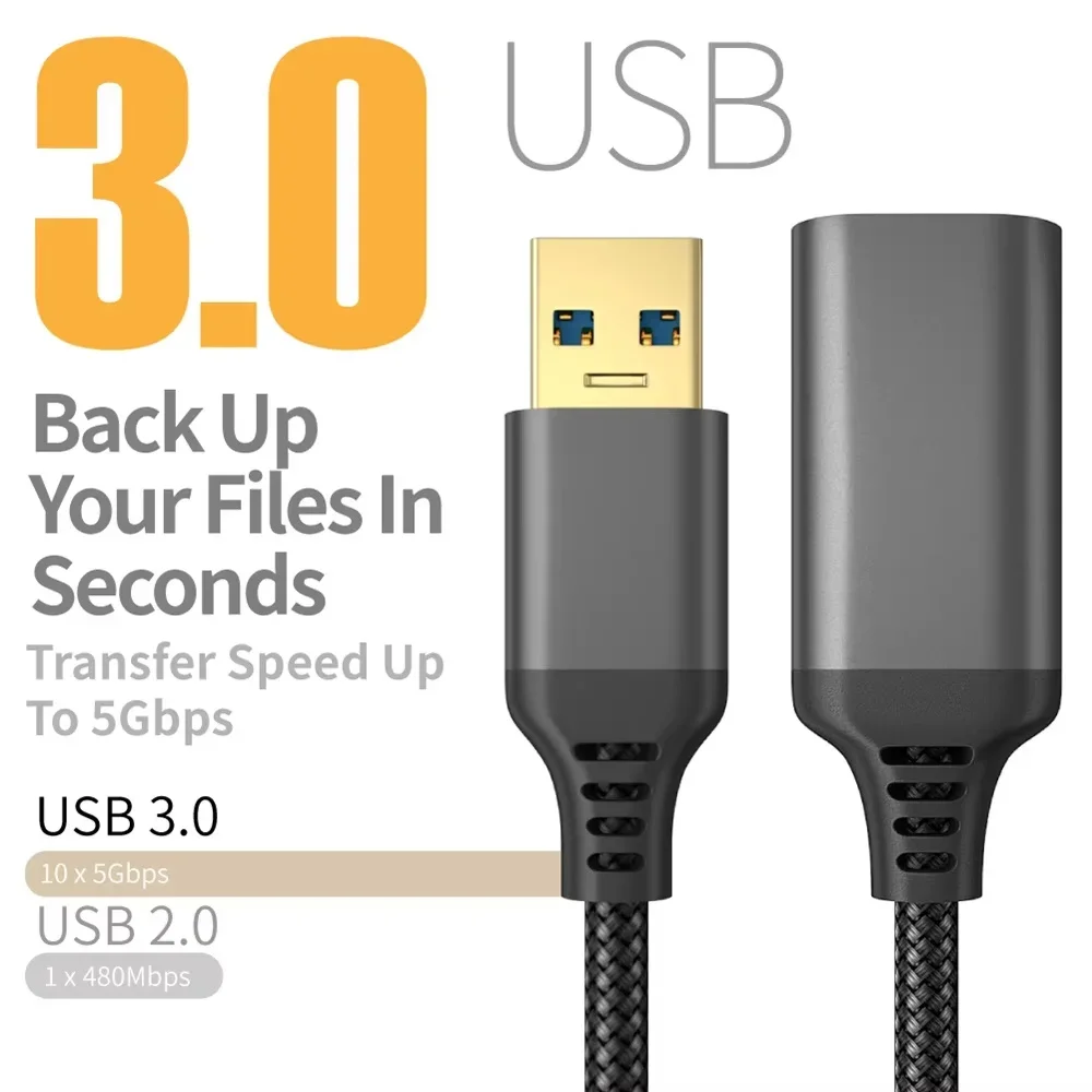 0.5/1/2/3/5m ナイロン編組 USB 3.0 オス - Coiled Usb Cable のレビューと価格