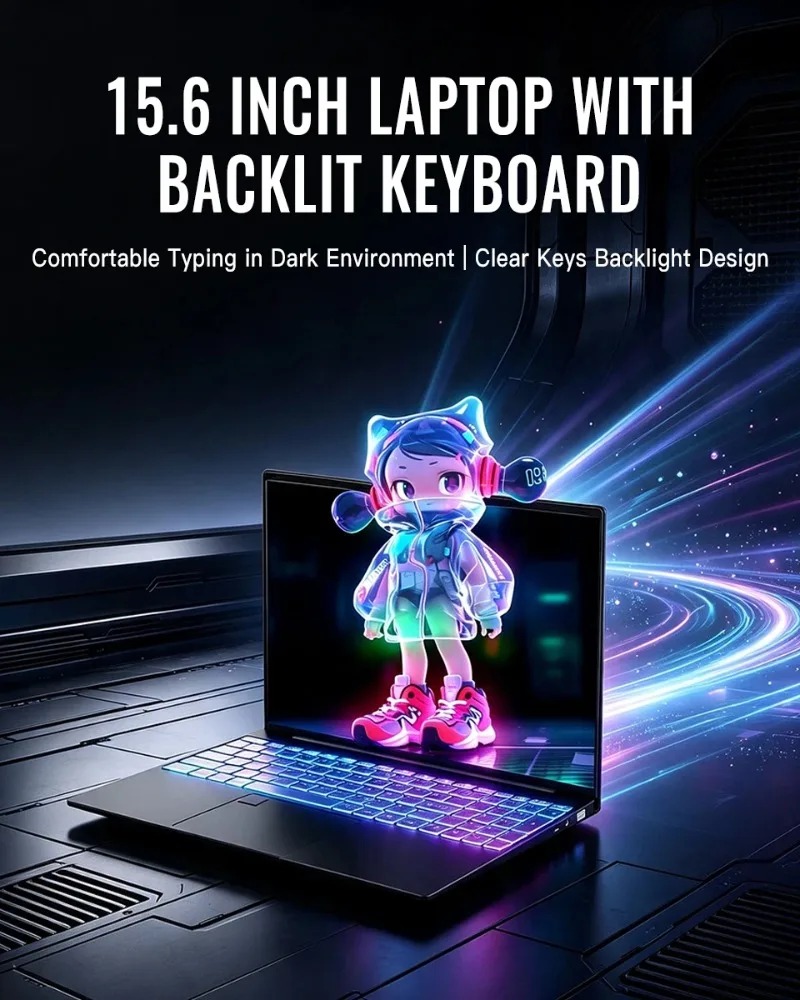 2026年新型ポータブル15.6インチゲーミングノートパソコ - Gaming Keyboard 2026 のレビューと価格