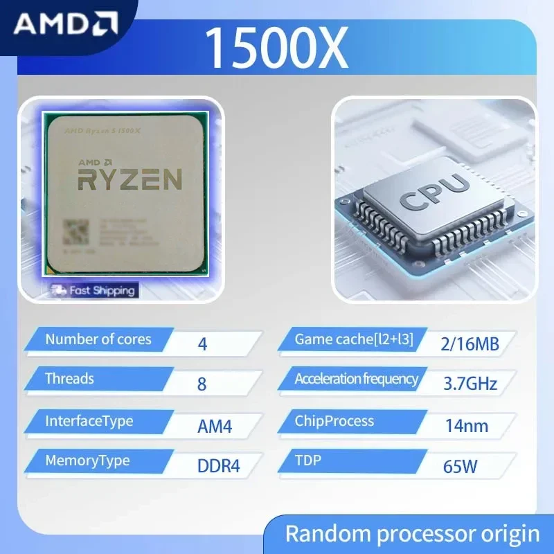 AMD Ryzen 5 1500X AMD R 5 1500 - Amd Cpu Ryzen 5 のレビューと価格
