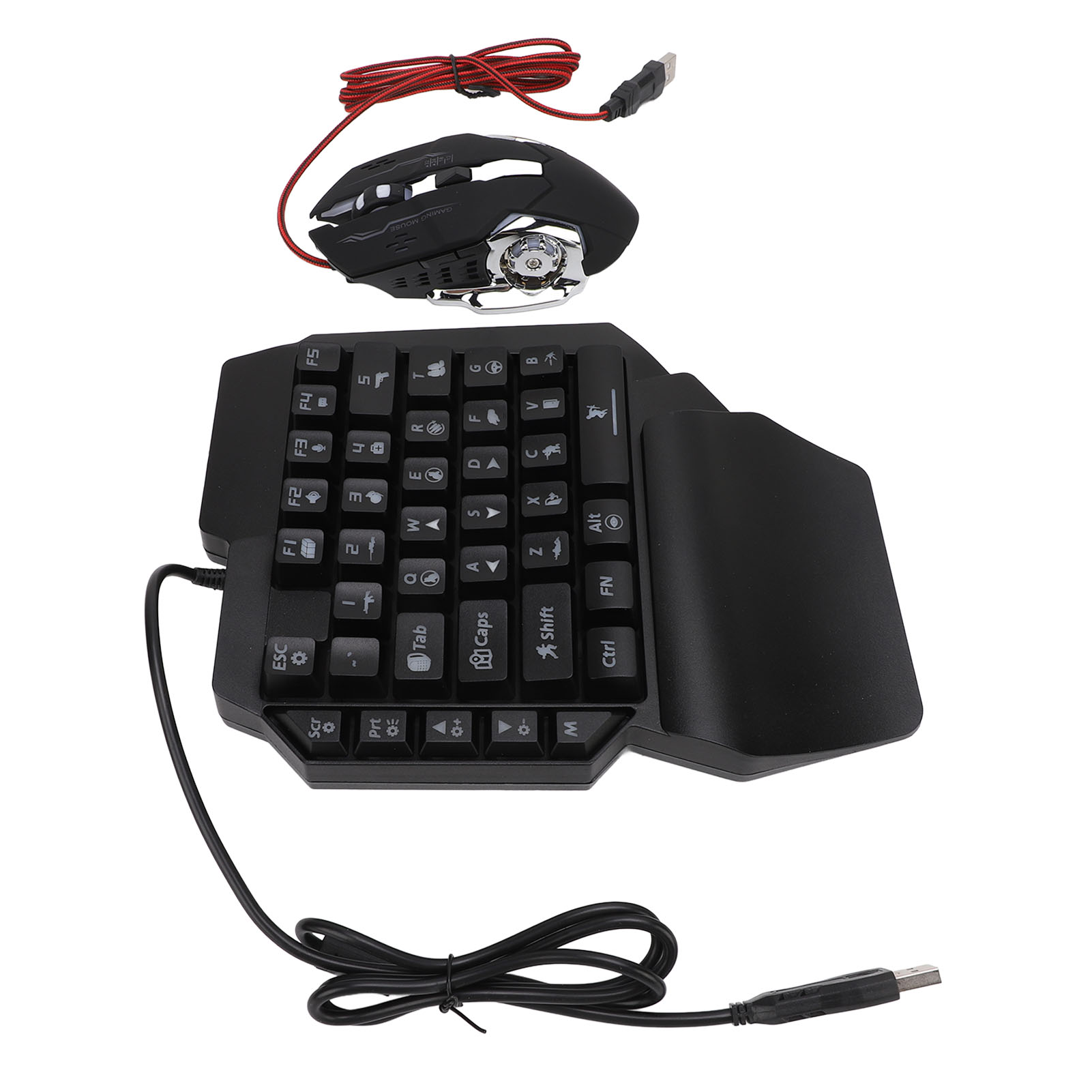 キーボード マウス コンバーター セット 応答性の高い片手キ - Gaming Keyboard And Mouse Combo のレビューと価格