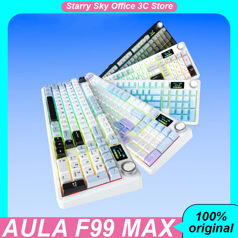 新しい AULA F99 Max ガスケットメカニカルゲーミ - Gaming Keyboard Nearby のレビューと価格