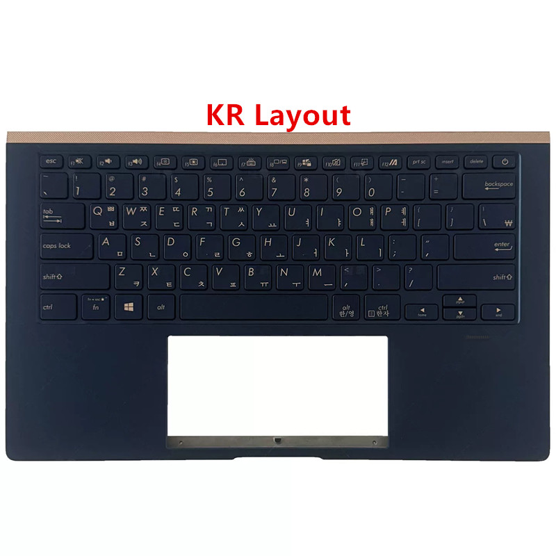 新しいパームレスト US キーボード バックライト付き AS - Gaming Keyboard Backlit のレビューと価格