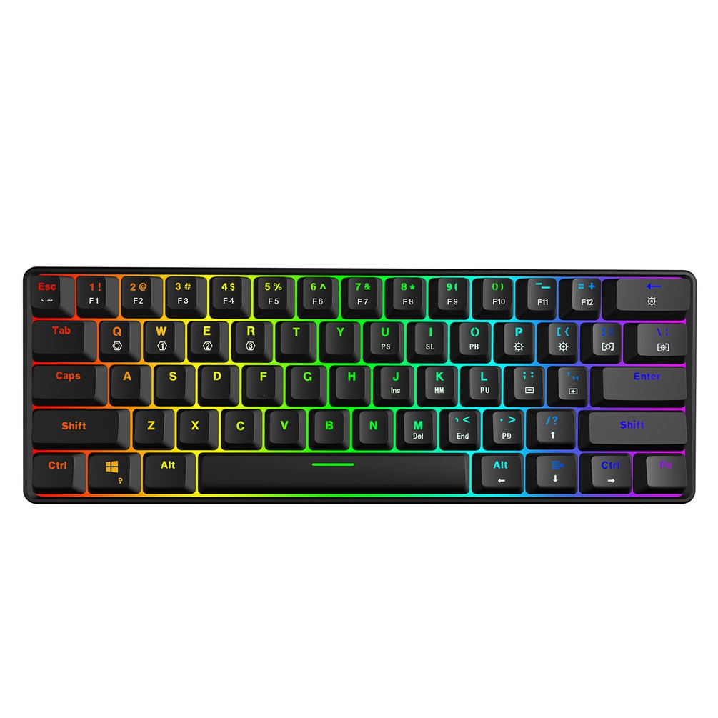 SKYLOONG GK61 ミニポータブル 60% ゲーマー - Gaming Keyboard Bundle のレビューと価格