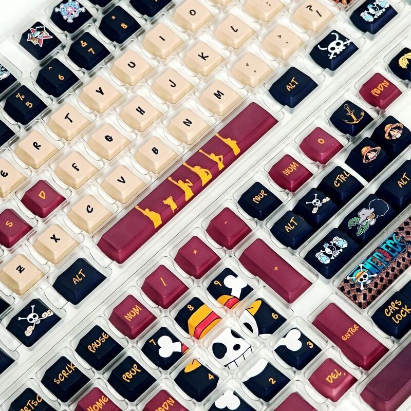 バンダイワンピースモンキー D. ルフィキーキャップセット  - Gaming Keyboard Theme のレビューと価格