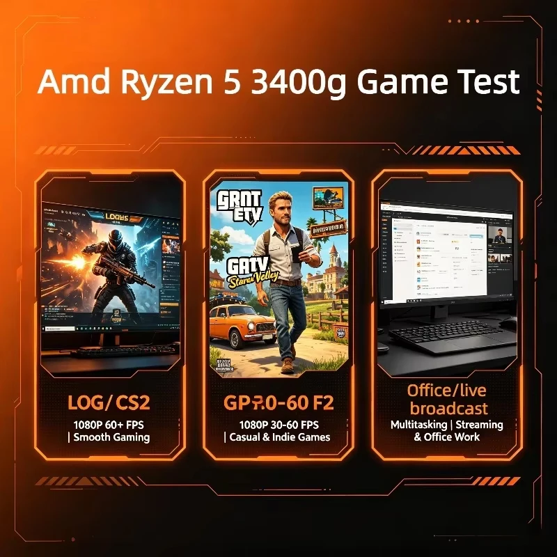 AMD Ryzen 5 3400G AM4 デスクトップCP - Amd Cpu Ryzen 5 のレビューと価格