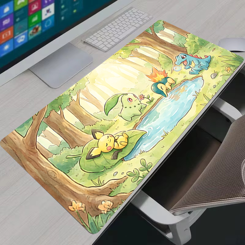 マウスパッドアニメ PC ゲーマーキャビネットマウスパッド  - Gaming Keyboard Nearby のレビューと価格
